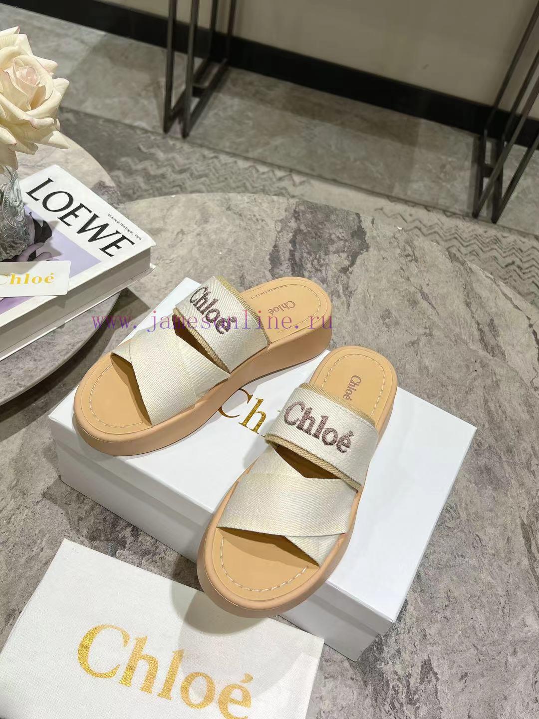 Purchase Grade Chloe/Chloe Classic Spring/Summer Knitted Strap SlippersChloe Spring/Summer Coll czq632g6 - Image 6
