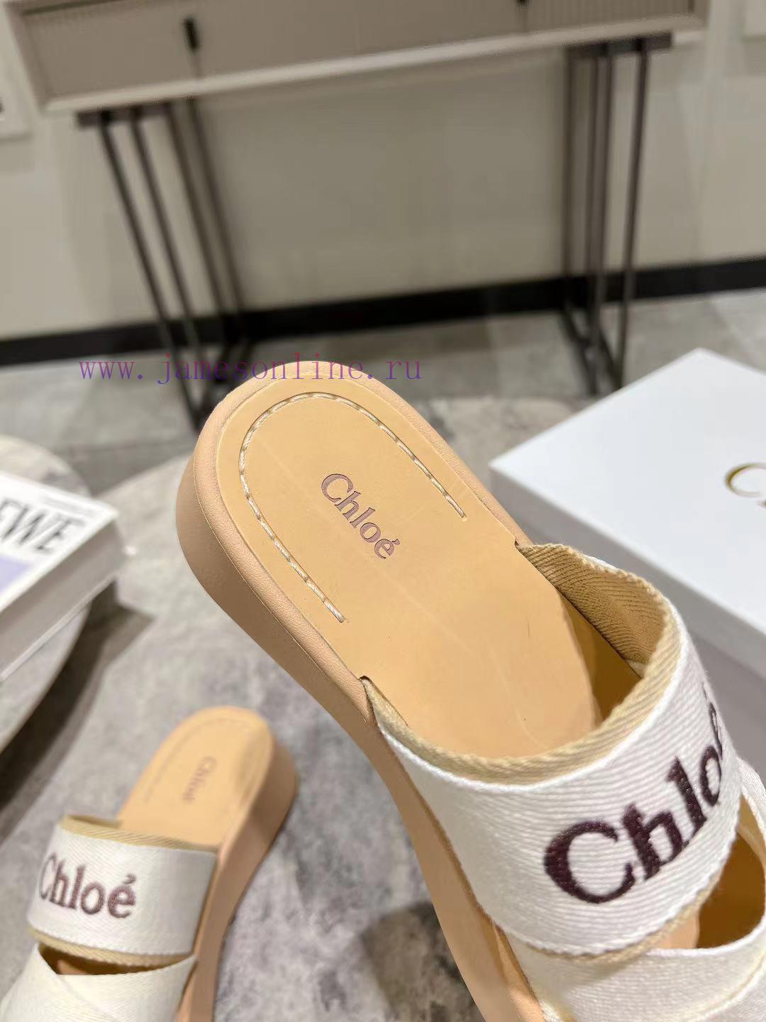 Purchase Grade Chloe/Chloe Classic Spring/Summer Knitted Strap SlippersChloe Spring/Summer Coll czq632g6 - Image 8