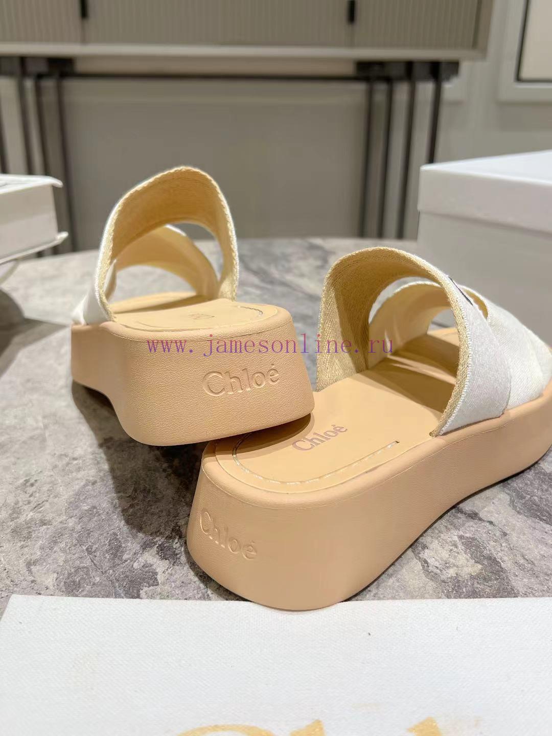 Purchase Grade Chloe/Chloe Classic Spring/Summer Knitted Strap SlippersChloe Spring/Summer Coll czq632g6 - Image 9
