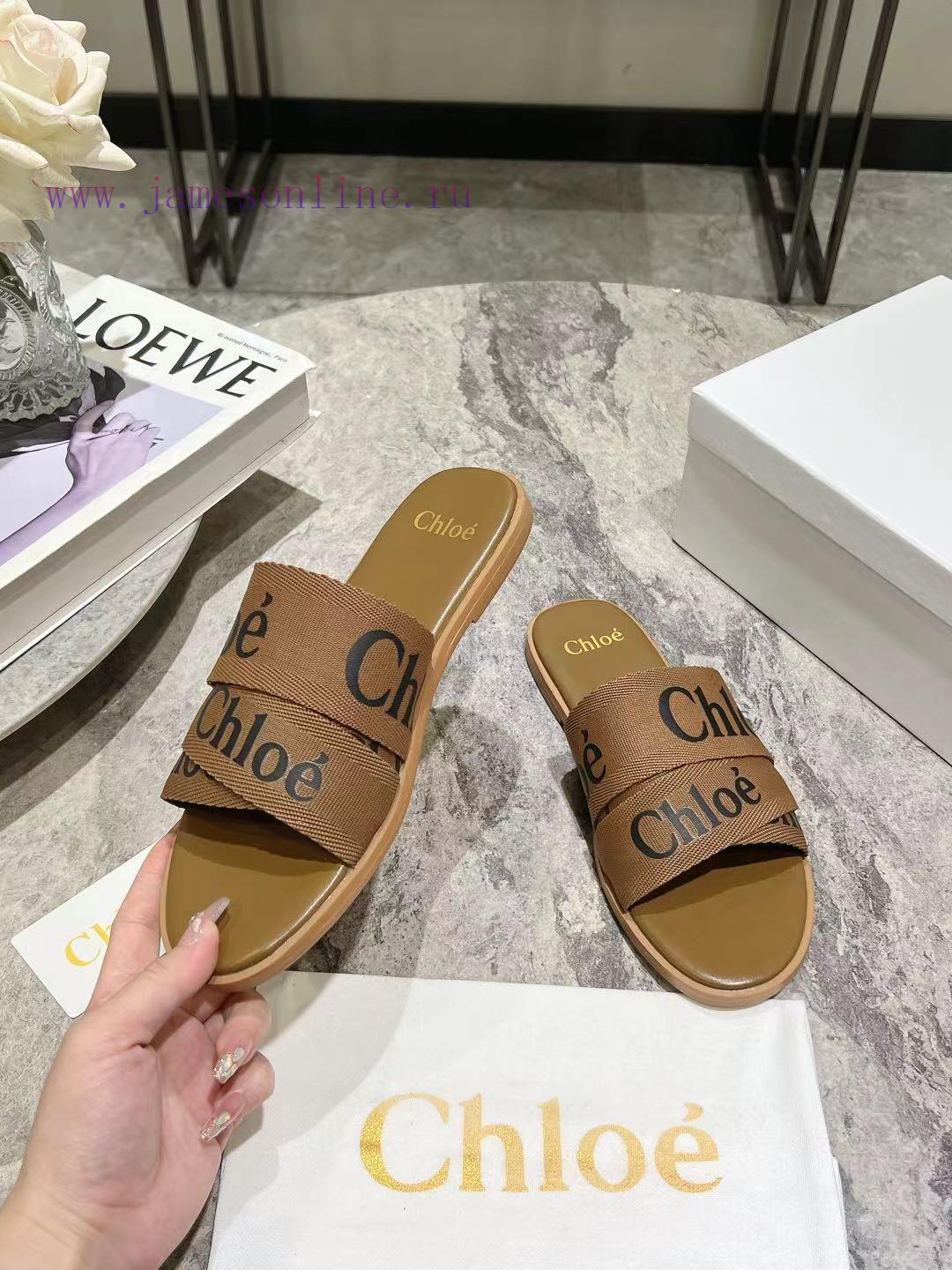 Purchase Grade Chloe/Chloe Classic Spring/Summer Knitted Strap SlippersChloe Spring/Summer Coll 7gxqk3st - Image 5