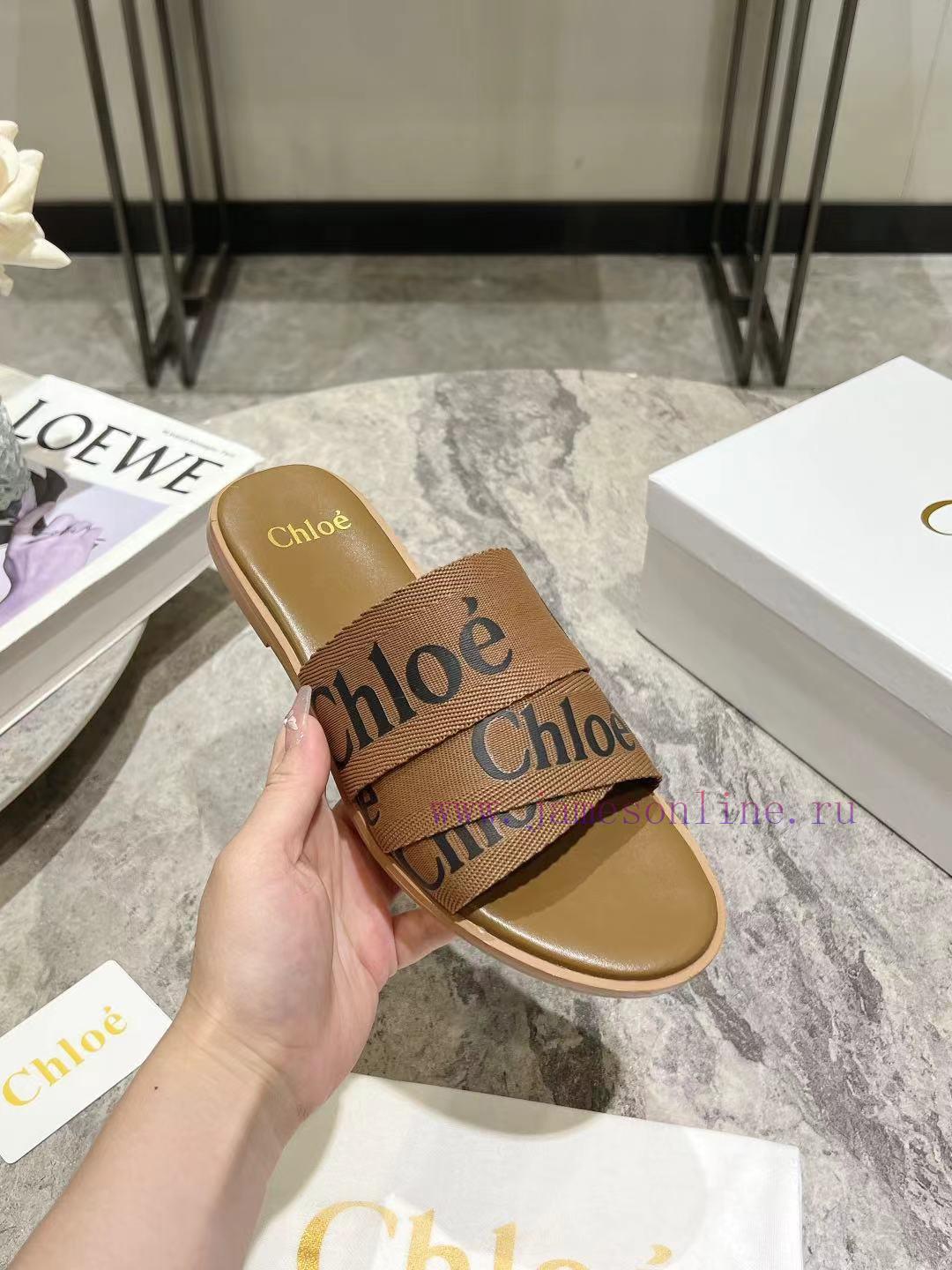 Purchase Grade Chloe/Chloe Classic Spring/Summer Knitted Strap SlippersChloe Spring/Summer Coll 7gxqk3st - Image 7