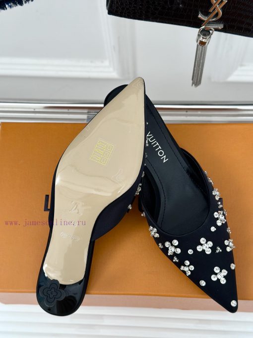 L * V Donkey 24S Popular Model With Rhinestones And Empty SpaceSandal SeriesThe Shoe Upper Is M 1cb4kc5x - Image 10
