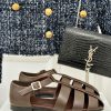 HIDEMiu Miu 24S Spring/summer Woven Hollow RetroRoman SandalsSandals That Become Popular Every c40gb1t8