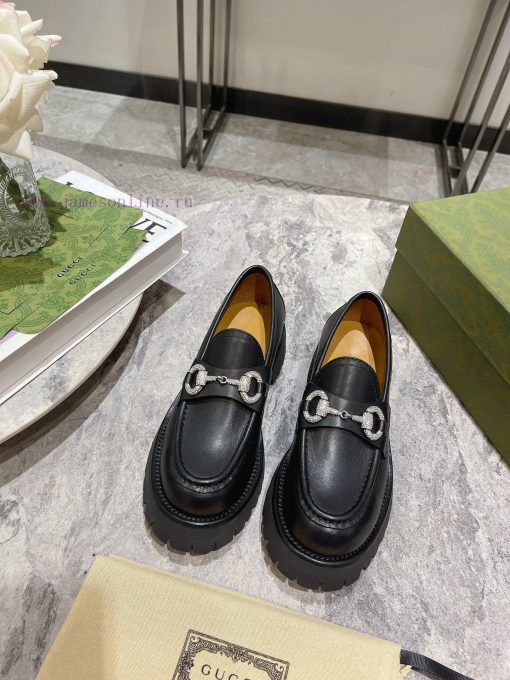 Drill Buttongucc …i Fw24 New Arrival～G Home 2024 Spring/Summer Thick Soled Height Increasing Le t1j3evl9 - Image 2