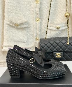 Chanel | Chanel 24P Autumn/Winter New Product ShowBow Water Diamond Mary Jane ShoesThe Most Bea 2mqew101