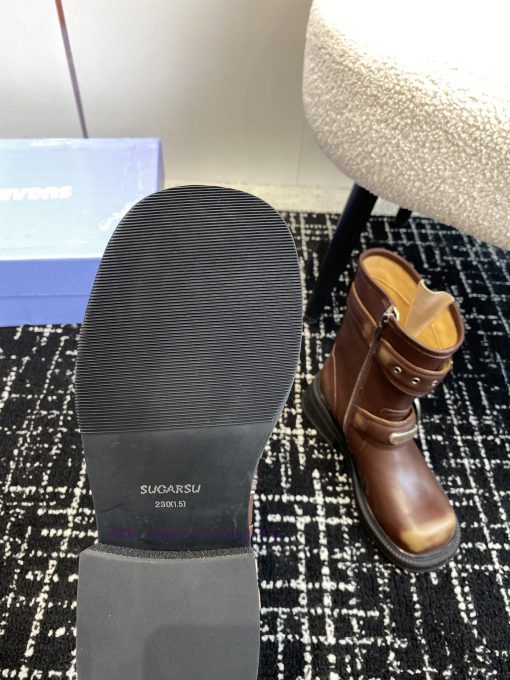 Top Qualitysugarsu Ss24 New Arrival～SUGARSU 24ss | New Autumn/Winter Knight BootsRetro Knight B d7rvrd6i - Image 10