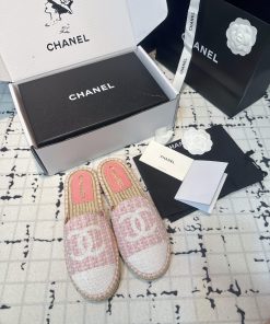 Chanel 2024 Summer New Bead Embroidered Fisherman's SlippersThese Slippers Are My Savior This S p7bwpazm