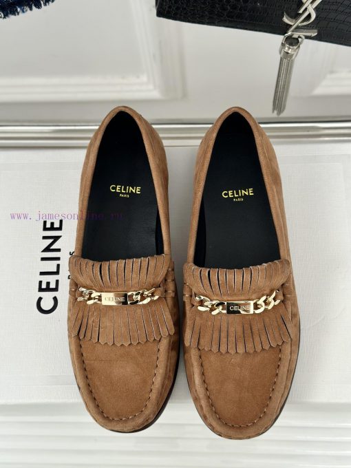 Celine/Celine Classic Four Seasons Retro LoafersThis One With Tassels Is More Playful Compared oh3rc899 - Image 5