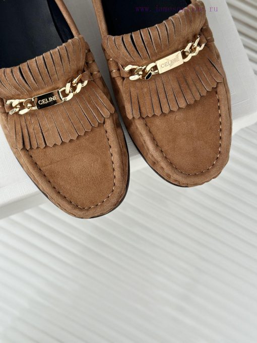 Celine/Celine Classic Four Seasons Retro LoafersThis One With Tassels Is More Playful Compared oh3rc899 - Image 8