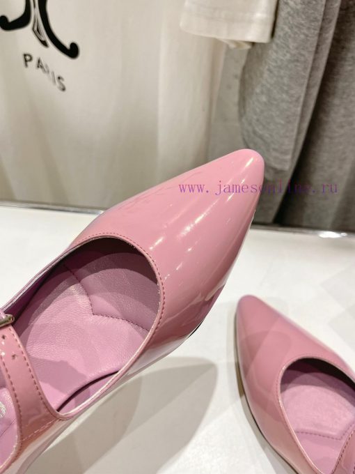 MiuM * U/24ss New Flat Bottomed Pointed Mary Jane Single Shoe Is A Very Low-key Single Shoe. It vfezlj4y - Image 8