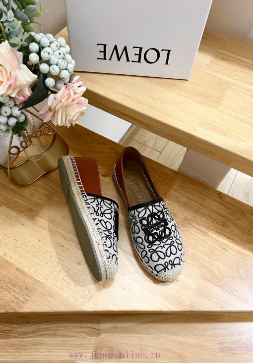 ~LOEWE Purchasing Grade 2024 Early Spring New Fisherman Shoes Comfortable Lightweight And Versa fvnb1can - Image 4