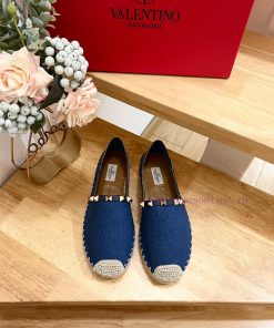 Women's And Men's 290Valentino Garavani/Valentino Canvas New Fisherman's Shoes-Rivet Decoration w713r85d