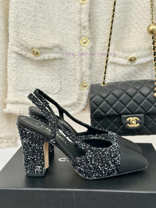 Chanel | Chanel Classic Sling BackColor Blocked Thick Heel Empty SandalsAlthough It Is One Of T tdil8iab