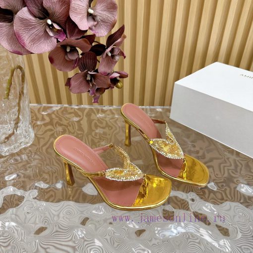 Amina Muaddi2024's New Charlotte Series High Heels Have Sharp Edges And Slanted Square Heads Ma u88uom93 - Image 17