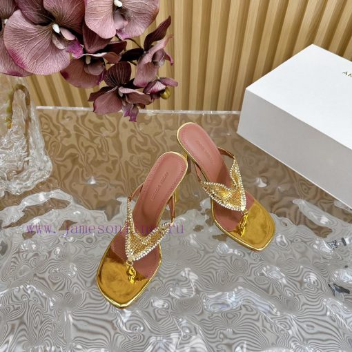Amina Muaddi2024's New Charlotte Series High Heels Have Sharp Edges And Slanted Square Heads Ma u88uom93 - Image 19