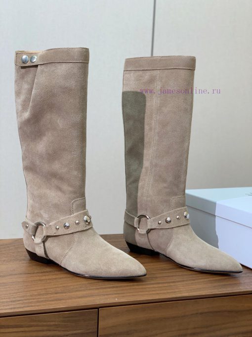 ISABEL MARANT Rivet Boots Are A Simple And Versatile Material With A Top Layer Of Calf Leather/ 5c7kmg5s - Image 6