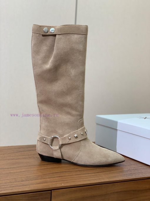 ISABEL MARANT Rivet Boots Are A Simple And Versatile Material With A Top Layer Of Calf Leather/ 5c7kmg5s - Image 7