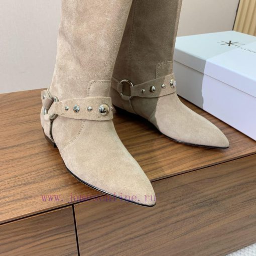 ISABEL MARANT Rivet Boots Are A Simple And Versatile Material With A Top Layer Of Calf Leather/ 5c7kmg5s - Image 18