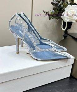 The Attico24 Autumn New High HeelsThis High-heeled Shoe Is Made Of 100% Suede Leather And PVC I 8q2e5lyh