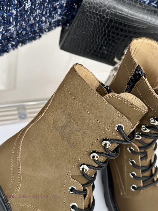 Celine | Celine's 24 Autumn/Winter New Product - Thick Soled Martin Boots That Cannot Be Kicked fwv4xfzq - Image 9
