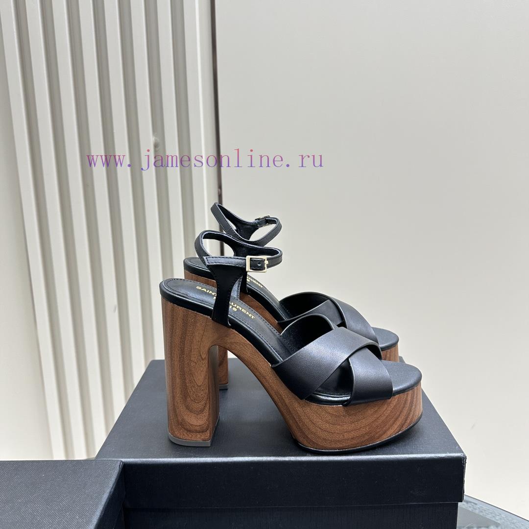 Saint Laurent YSL Flagship Waterproof Platform Hate Too High Diamond Grid SandalsHigh End Custo 0tj0w7m1 - Image 6