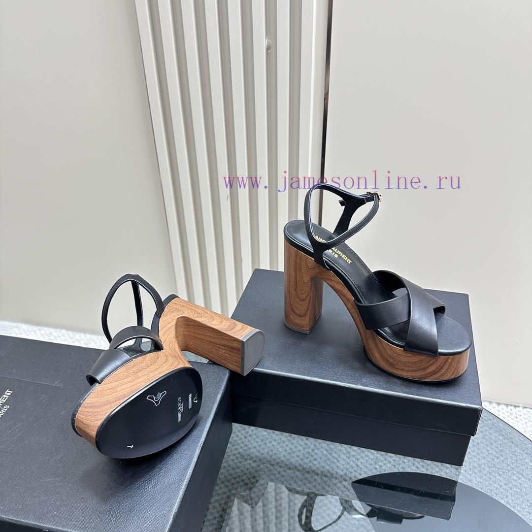 Saint Laurent YSL Flagship Waterproof Platform Hate Too High Diamond Grid SandalsHigh End Custo 0tj0w7m1 - Image 14