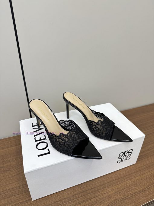 Gianvito RossiElle SlippersThis Internet Famous High-heeled Slipper Is Simply Irresistible With vrhsp628 - Image 12