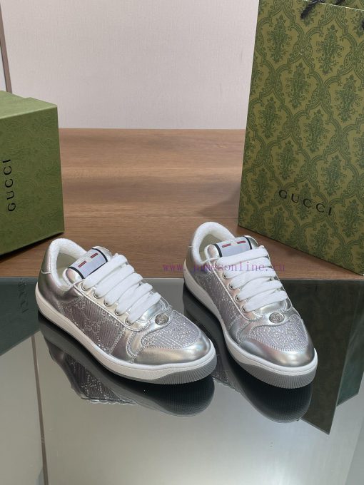 Gucci Screener Series G G Crystal Sneakers Top Purchasing Grade Gucci2024S Early Spring New Col 4vx5ii2p - Image 14