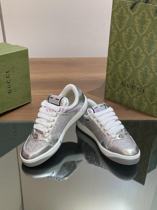 Gucci Screener Series G G Crystal Sneakers Top Purchasing Grade Gucci2024S Early Spring New Col 4vx5ii2p - Image 16