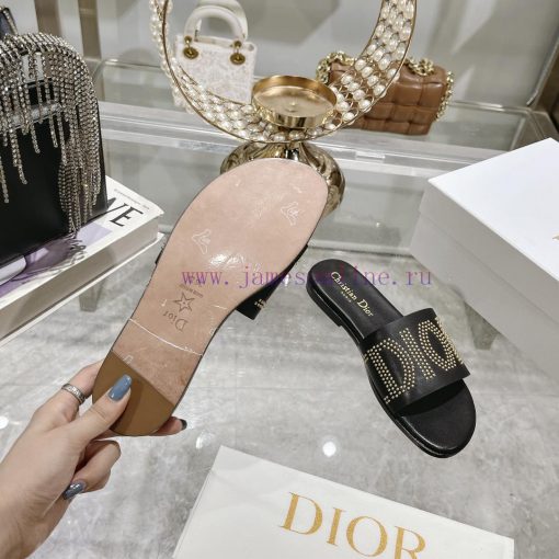 Dior 2024 Spring/Summer New DWAY Flat Bottom One Word Drag Pattern Novel Bold Stunning Essentia 0bpuq3ow - Image 10