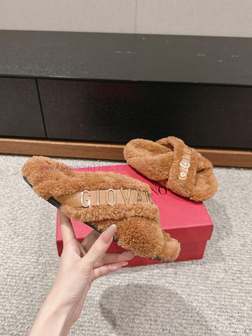 Top Qualityvalentino Ss2024 New Arrival～Valentino 24 Autumn/Winter | New Wool SlippersThe Ultra kobas5xl - Image 14