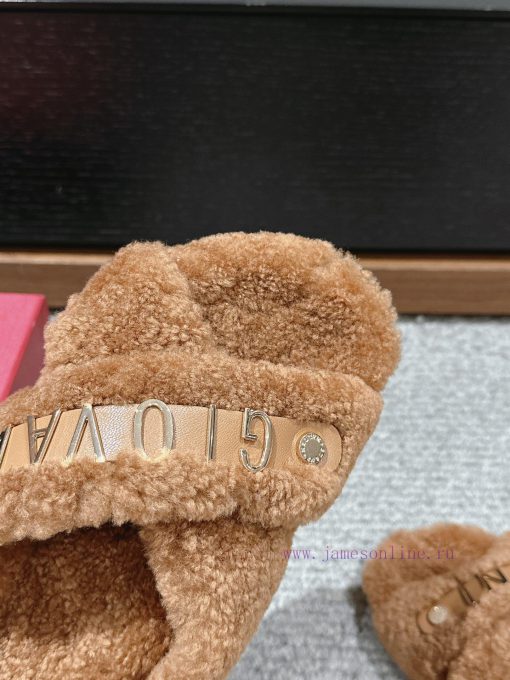 Top Qualityvalentino Ss2024 New Arrival～Valentino 24 Autumn/Winter | New Wool SlippersThe Ultra kobas5xl - Image 18