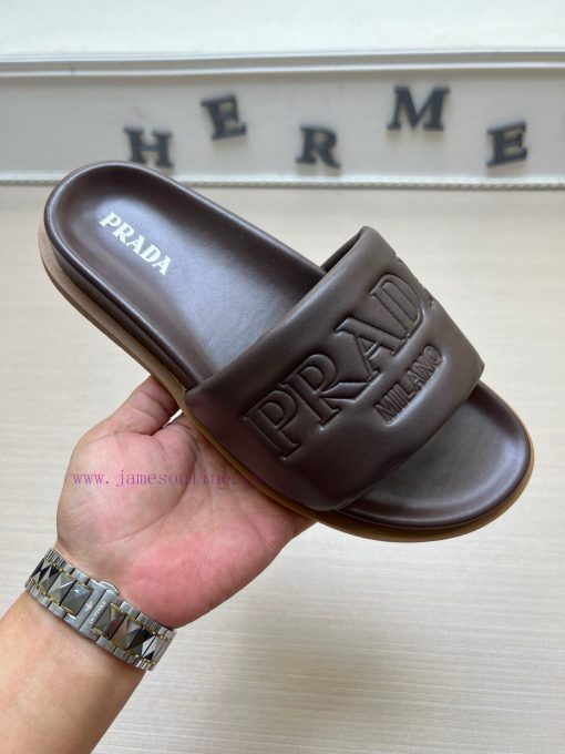 PRADR - Prada Luxury Brand Casual Slippers Original Copy On The Official Website Imported Origi tf1ieamu - Image 2