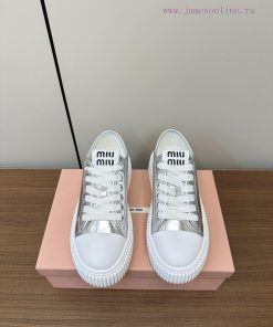 MIUMiu Miu 2024 New Color Three-dimensional Casual ShoesThe Spring Flagship Series The Versatil duyzmzs2