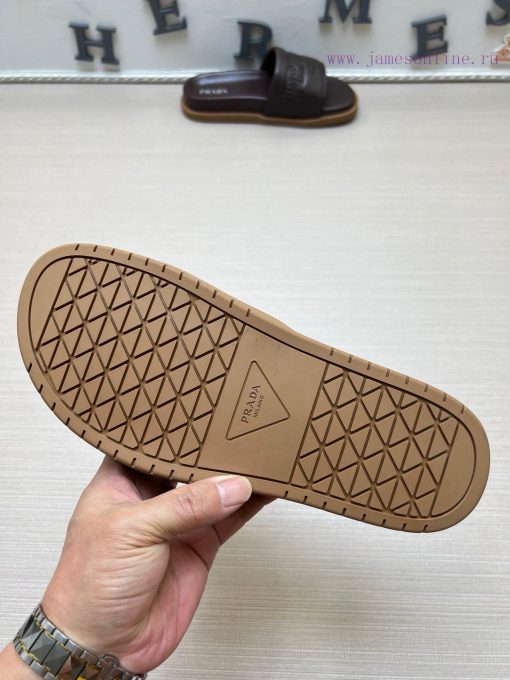 PRADR - Prada Luxury Brand Casual Slippers Original Copy On The Official Website Imported Origi tf1ieamu - Image 10