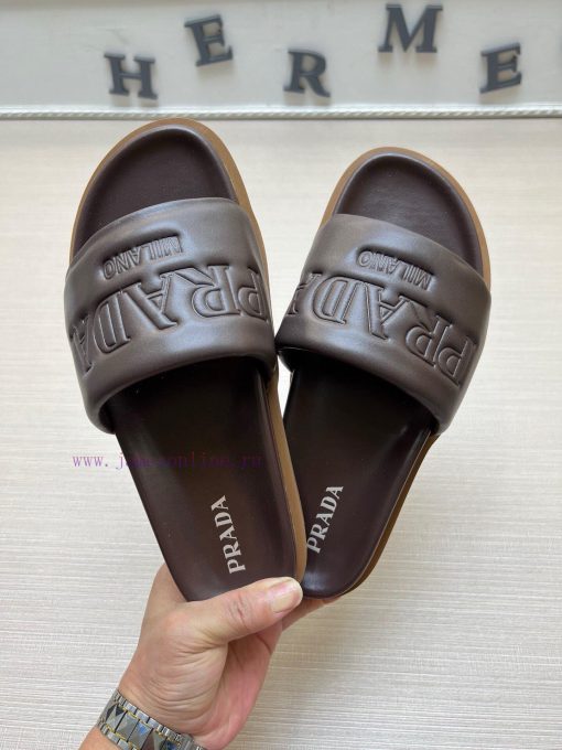 PRADR - Prada Luxury Brand Casual Slippers Original Copy On The Official Website Imported Origi tf1ieamu - Image 12