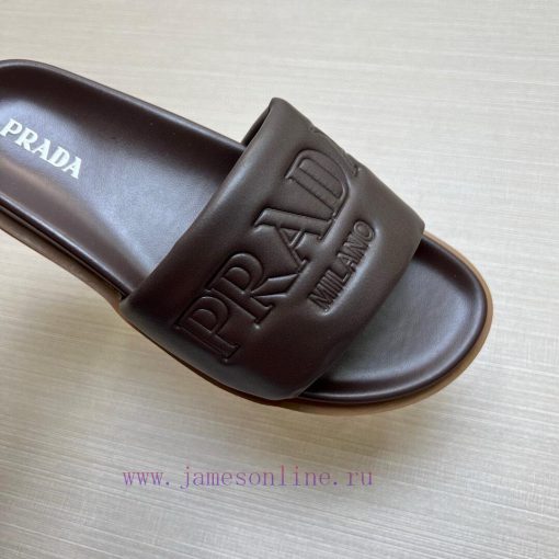 PRADR - Prada Luxury Brand Casual Slippers Original Copy On The Official Website Imported Origi tf1ieamu - Image 16