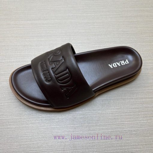 PRADR - Prada Luxury Brand Casual Slippers Original Copy On The Official Website Imported Origi tf1ieamu - Image 18
