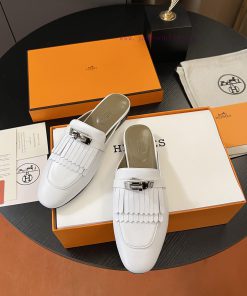 Hermes Classic Kelly Muller Half Drag With A Custom-made Calf Leather Upper And Sheepskin Insol lvyin7xs