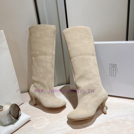Top TierMM6 24 Early Autumn New High Boots I Really Love ThemCan Suede Boots Really Not Look To ixj5t53e - Image 15