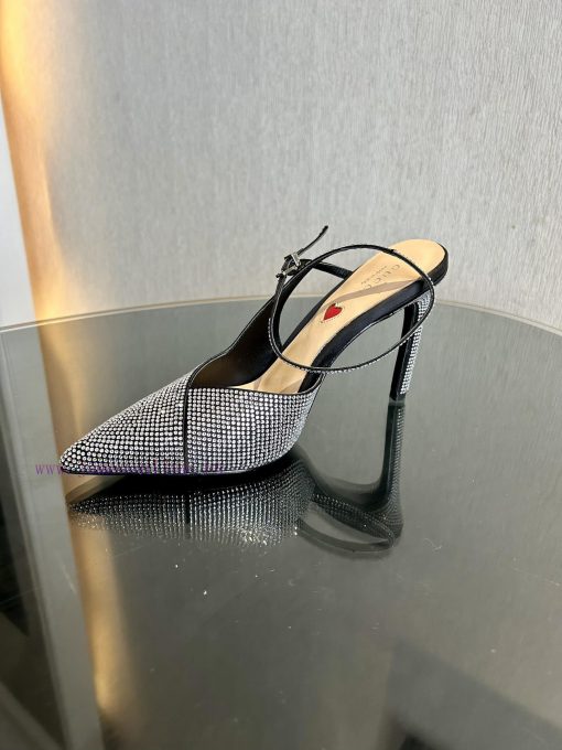 Gucci 2024 Early Autumn Collection New High Heel Pointed Strap Sandals Exquisite And Elegant Fa blvsdf2s - Image 6
