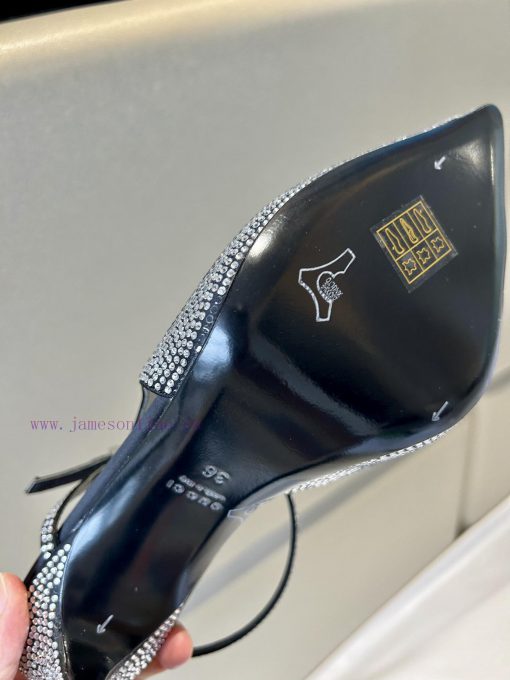 Gucci 2024 Early Autumn Collection New High Heel Pointed Strap Sandals Exquisite And Elegant Fa blvsdf2s - Image 19
