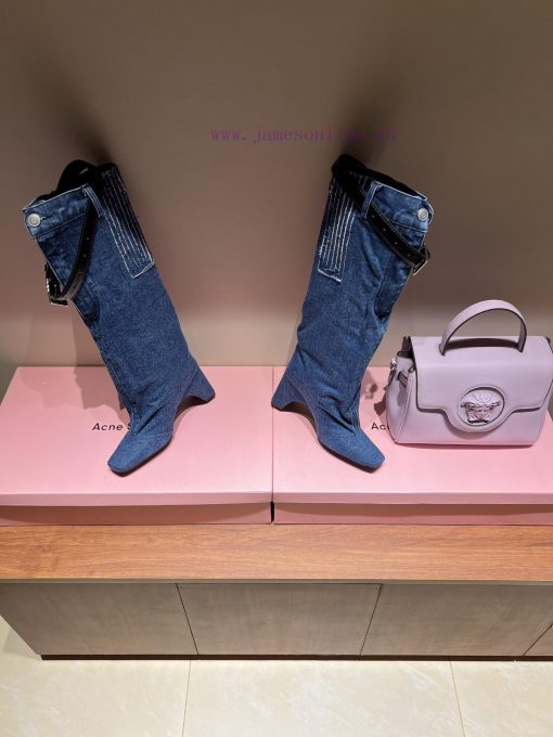 Coperni 24ss Autumn And Winter New Horn Boots With A Unique Heel Design Combined With A Small S uscw0o5b - Image 13