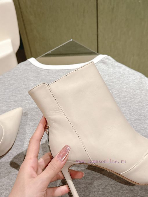 | ²⁰²4 𝐬𝐬  🤍🤎𝐃𝐈𝐎 "𝐑 | Fairy's Versatile Early Autumn Pointed Short Boots Are New ️🤍 New Four Se lgksikve - Image 6