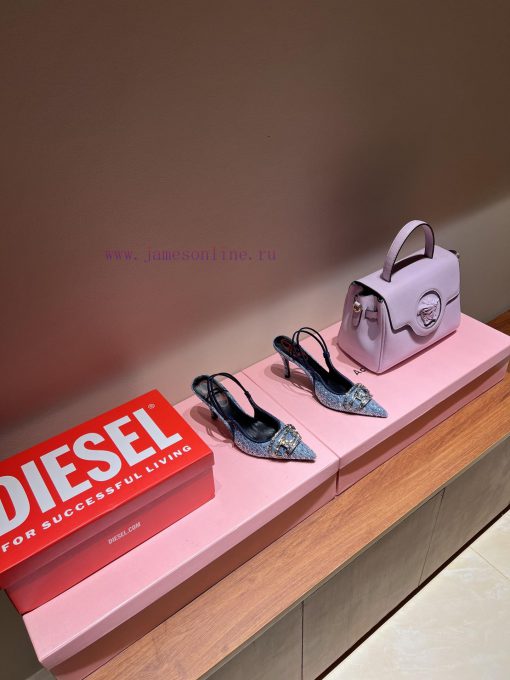 2024 New Diesel Stretch Pointed High Heels Full Diamond SeriesF/W24 Sexiest Shoe Award Goes To 4ro441z8 - Image 20