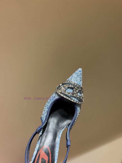 2024 New Diesel Stretch Pointed High Heels Full Diamond SeriesF/W24 Sexiest Shoe Award Goes To 4ro441z8 - Image 23