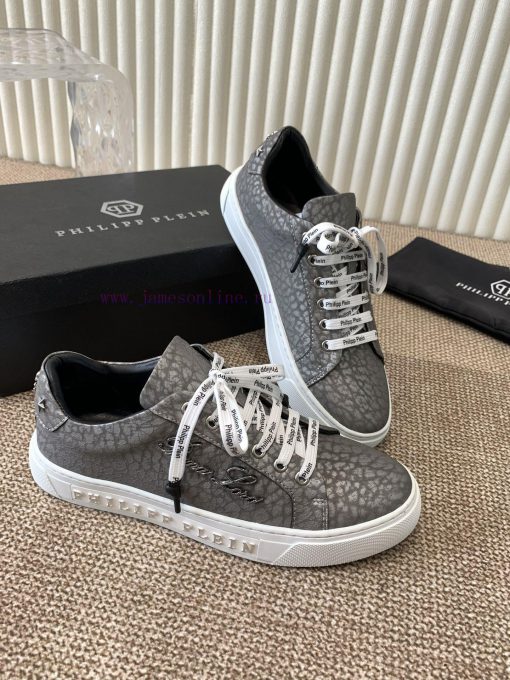 Philipp PieinOfficial Website High Top Shoe Shaxing Original Mold Fabric Original First Layer G 5axgodhx - Image 4