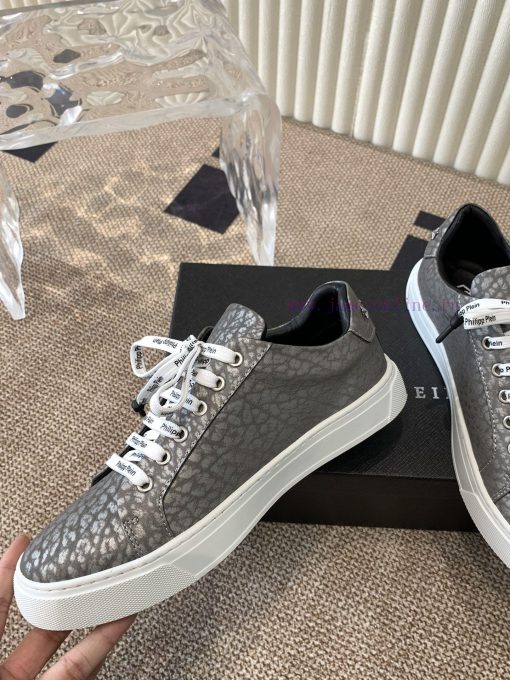 Philipp PieinOfficial Website High Top Shoe Shaxing Original Mold Fabric Original First Layer G 5axgodhx - Image 9