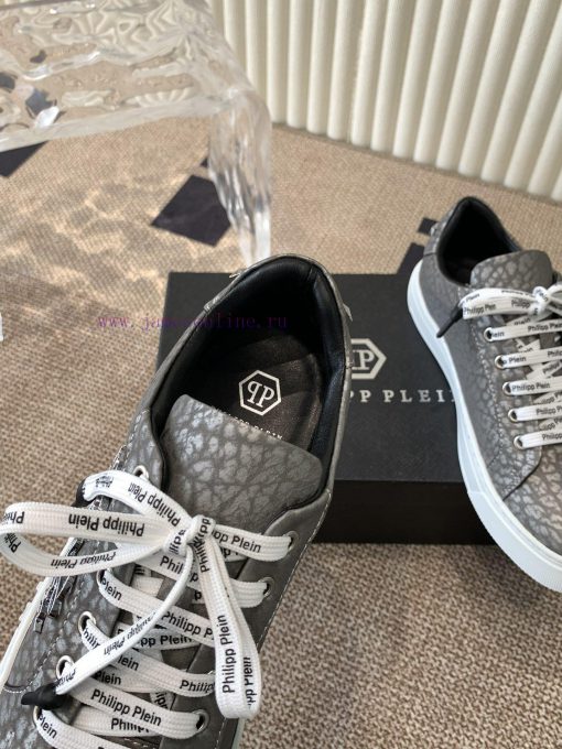 Philipp PieinOfficial Website High Top Shoe Shaxing Original Mold Fabric Original First Layer G 5axgodhx - Image 10