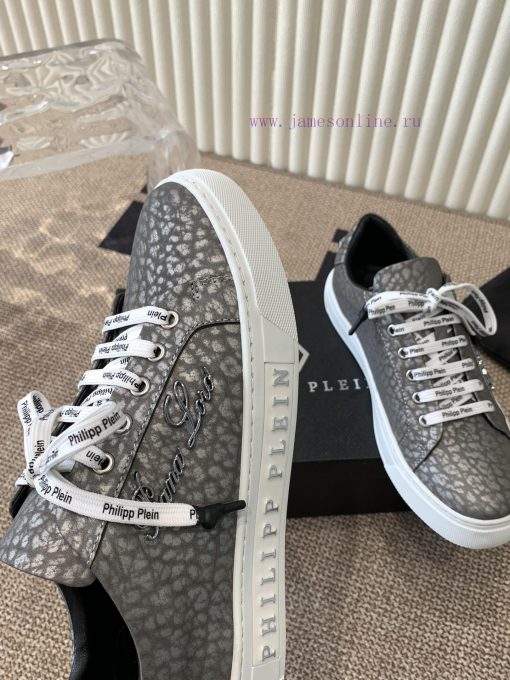 Philipp PieinOfficial Website High Top Shoe Shaxing Original Mold Fabric Original First Layer G 5axgodhx - Image 17